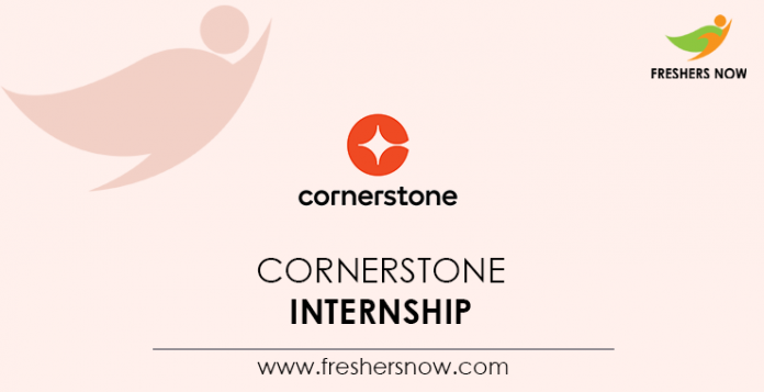 Cornerstone Internship