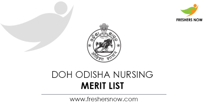 DOH-Odisha-Nursing-Merit-List