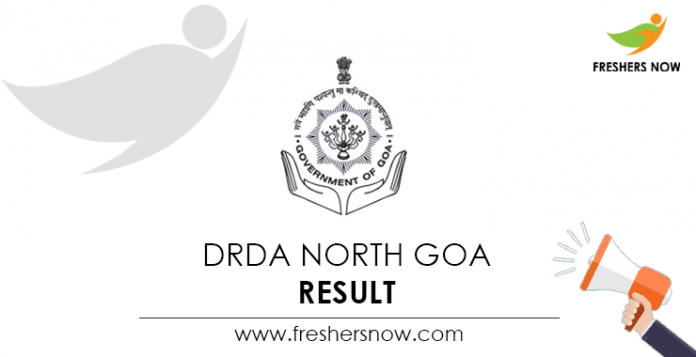 DRDA North Goa Result
