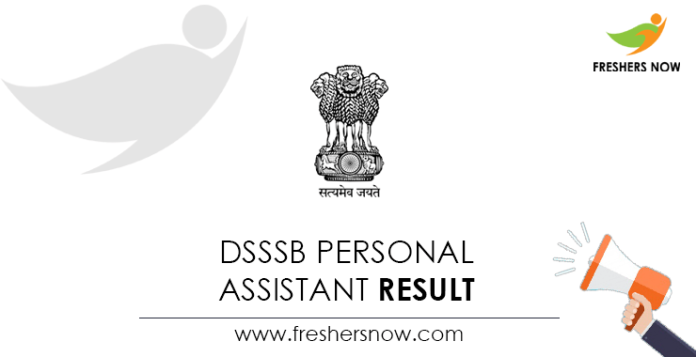 DSSSB-Personal-Assistant-Result