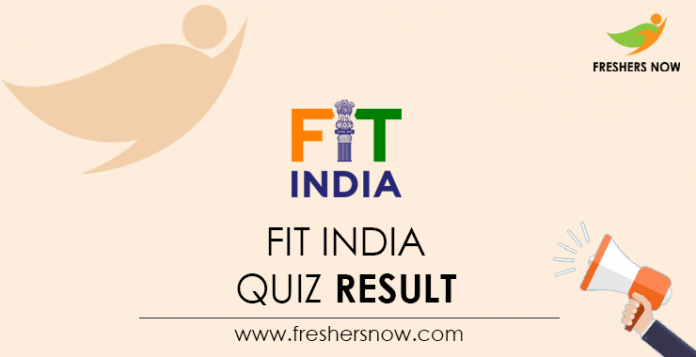 FIT-India-Quiz-Result