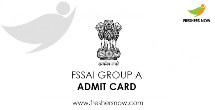 FSSAI-Group-A-Admit-Card