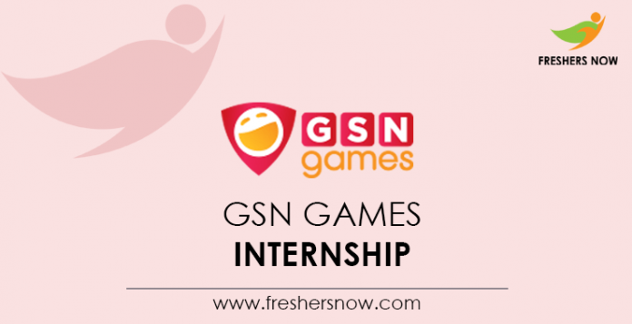 GSN Games Design Internship