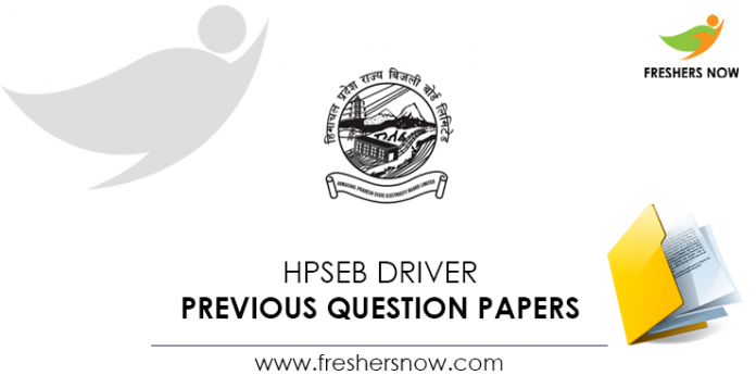 HPSEB Driver Previous Question Papers