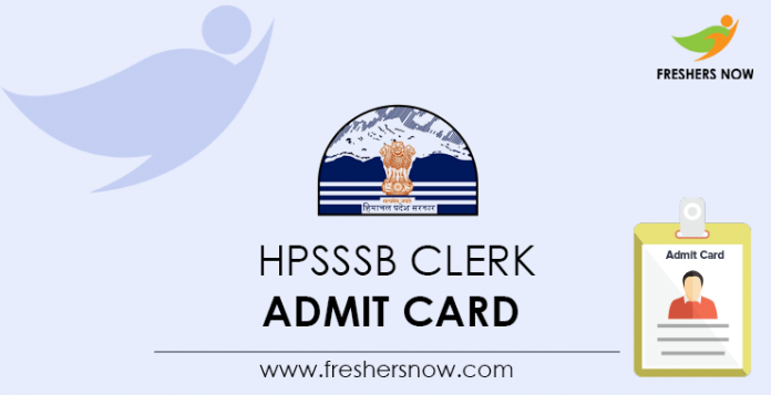 HPSSSB-Clerk-Admit-Card