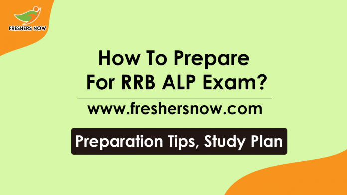How To Prepare For RRB ALP Exam Preparation Tips, Study Plan-min