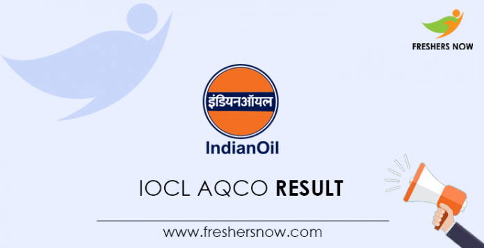 IOCL-AQCO-Result