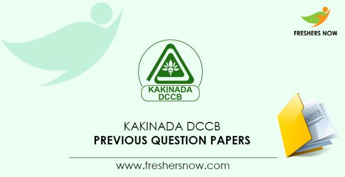 Kakinada DCCB Previous Question Papers