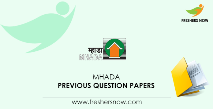 MHADA Previous Question Papers