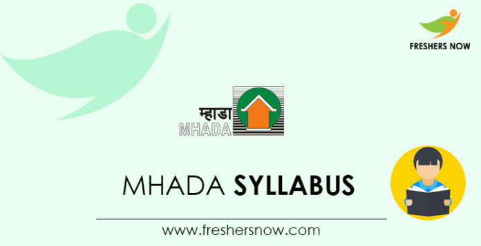 MHADA Syllabus