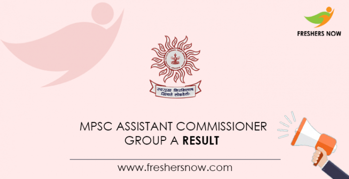 MPSC-Assistant-Commissioner-Group-A-Result