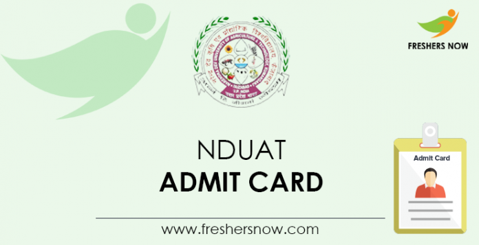 NDUAT-Admit-Card