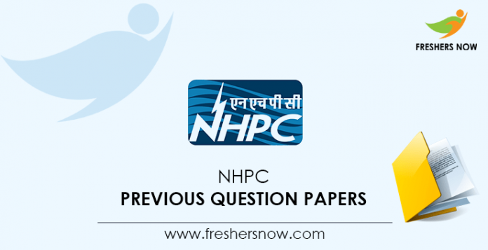 NHPC Previous Question Papers