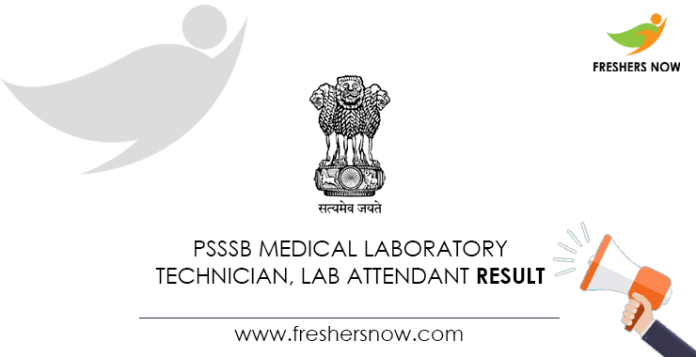 PSSSB-Medical-Laboratory-Technician,-Lab-Attendant-Result