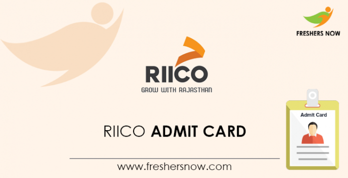 RIICO-Admit-Card