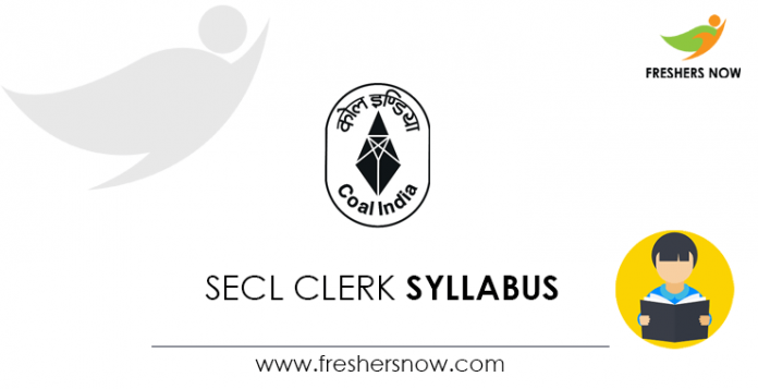 SECL Clerk Syllabus