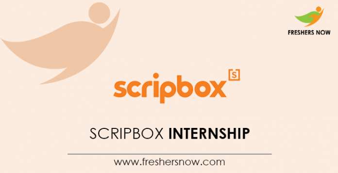 Scripbox Internship