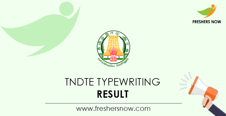 Tndte Typewriting Result Out Dote Exam Result