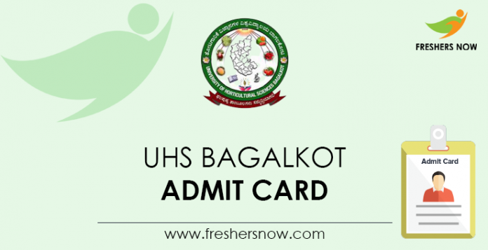 UHS-Bagalkot-Admit-Card