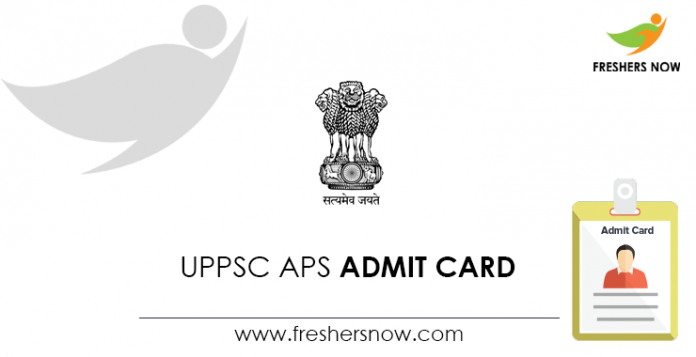 UPPSC-APS-Admit-Card