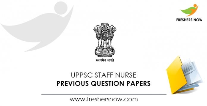 UPPSC Staff Nurse Previous Question Papers