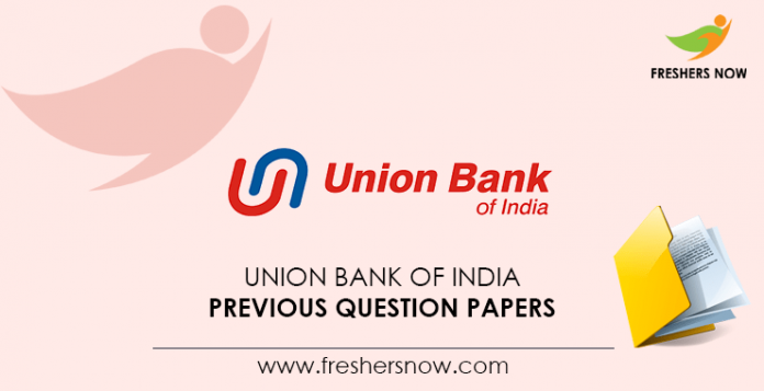 Union Bank of India Previous Question Papers