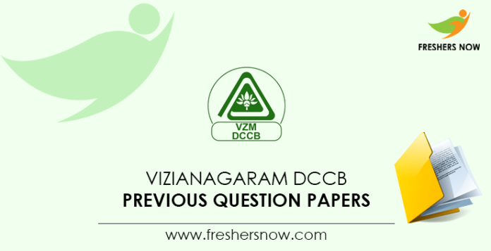 Vizianagaram DCCB Previous Question Papers