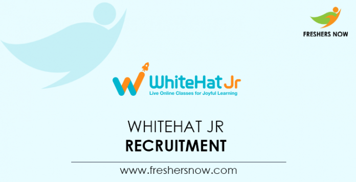 WhiteHat Jr Recruitment