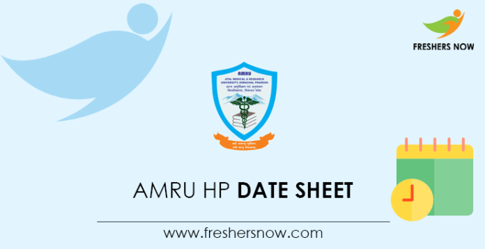 AMRU-HP-Date-Sheet