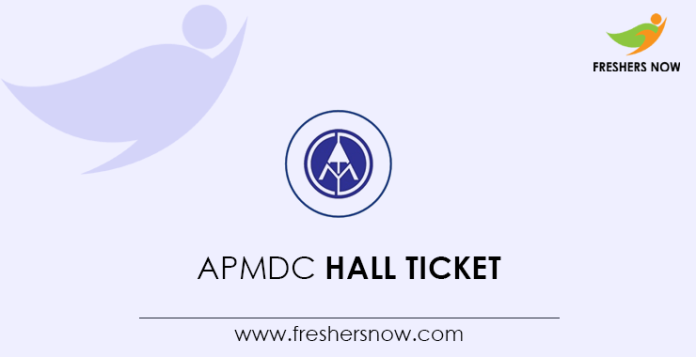 APMDC Hall Ticket
