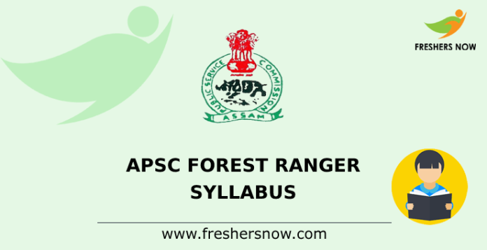 APSC Forest Ranger Syllabus