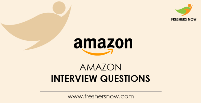 Amazon-Interview-Questions
