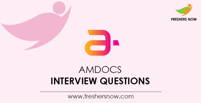 Amdocs-Interview-Questions