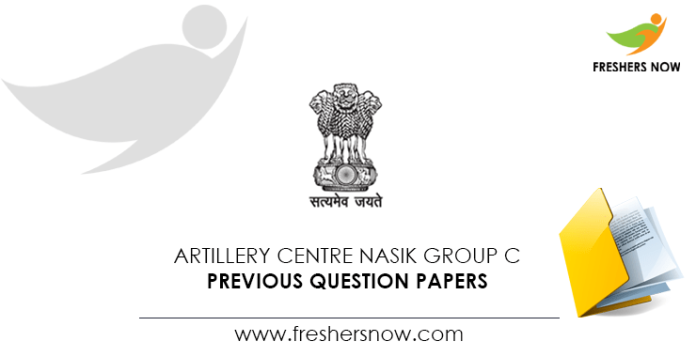 Artillery Centre Nasik Group C Previous Question Papers