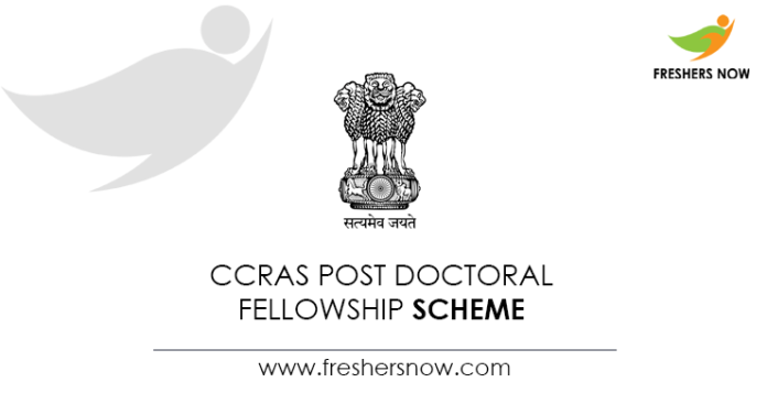 CCRAS-Post-Doctoral-Fellowship-Scheme