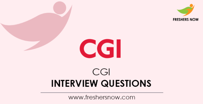 CGI-Interview-Questions
