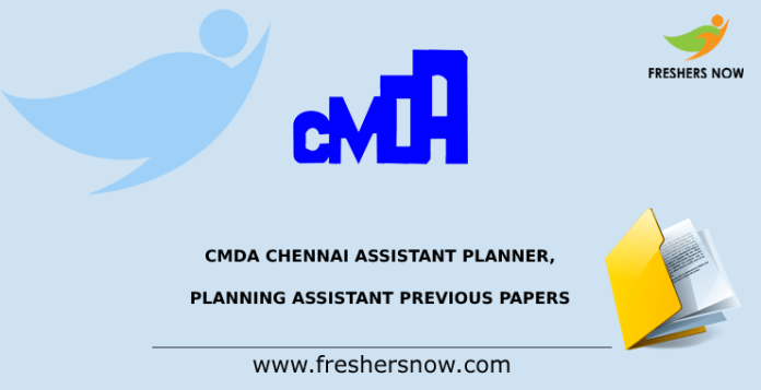 Chennai Assistant Planner, Planning Assistant Syllabus