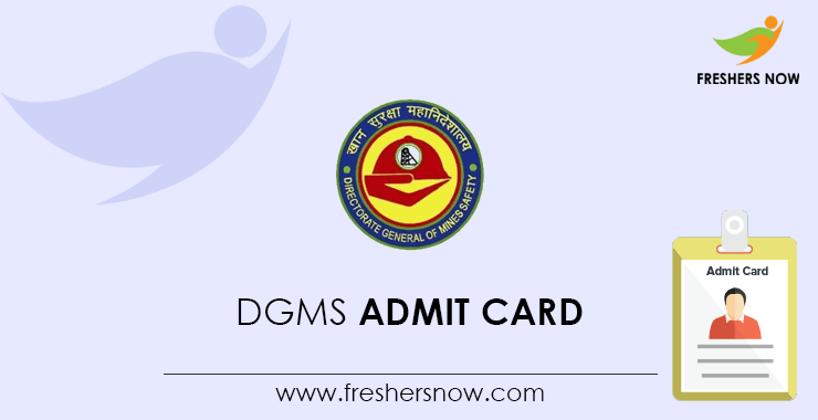 DGMS Admit Card 2021 - dgms.gov.in | Exam Date (Out)