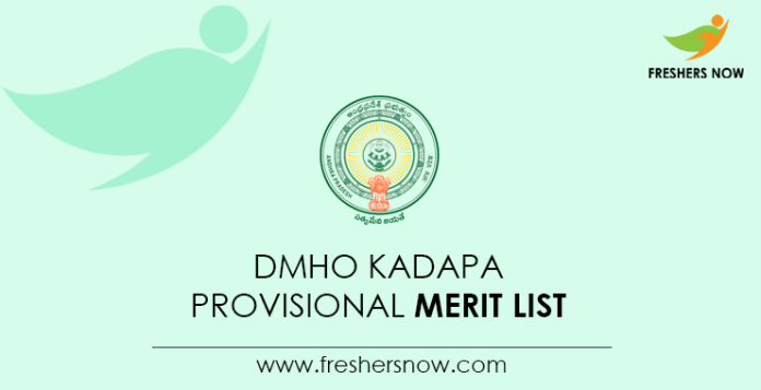 DMHO-Kadapa-Provisional-Merit-List