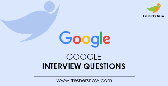 Google-Interview-Questions