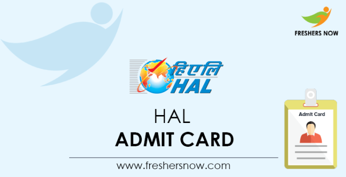 HAL-Admit-Card