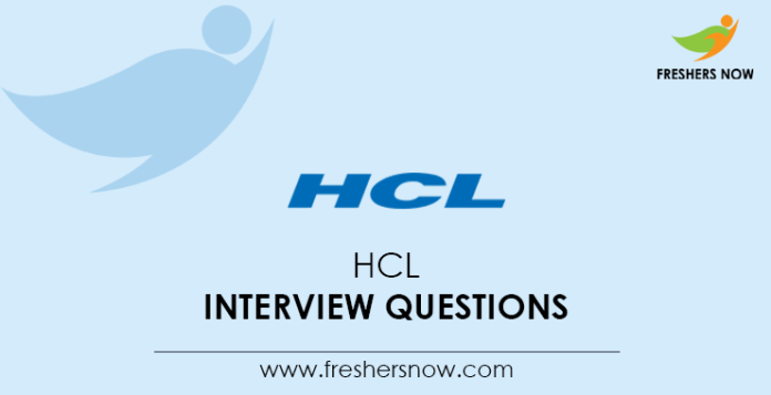 HCL--Interview-Questions