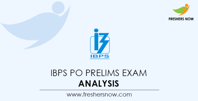 IBPS-PO-Prelims-Exam-Analysis