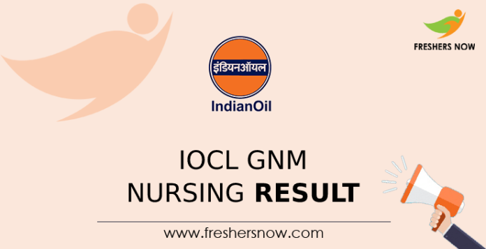 IOCL GNM Nursing Result-min