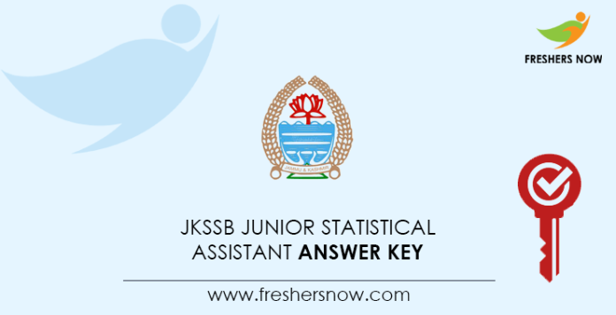 JKSSB Junior Statistical Assistant Answer Key