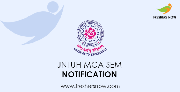 JNTUH-MCA-Sem-Notification