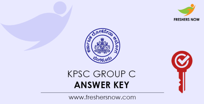 KPSC Group C Answer Key
