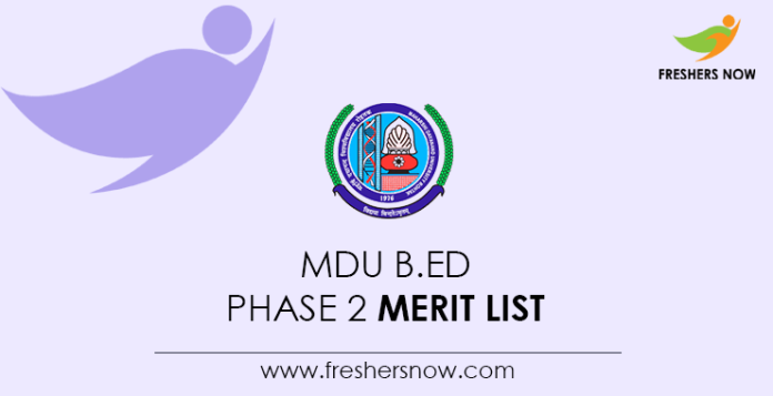 MDU-B.Ed-Phase-2-Merit-List