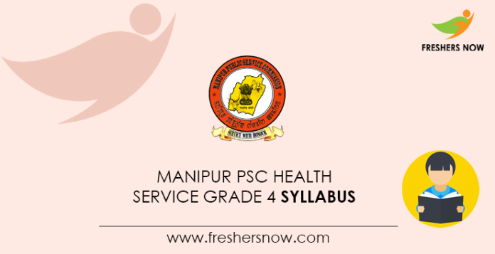 Manipur PSC Health Service Grade 4 Syllabus