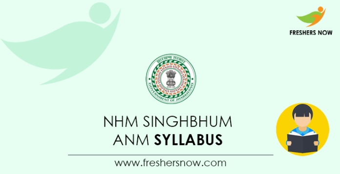 NHM Singhbhum ANM Syllabus